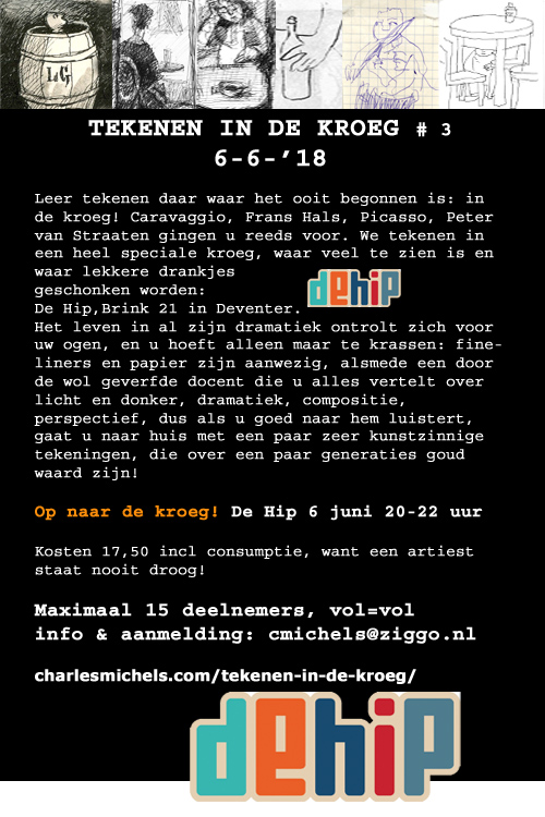 tekenen in de kroeg 20180606